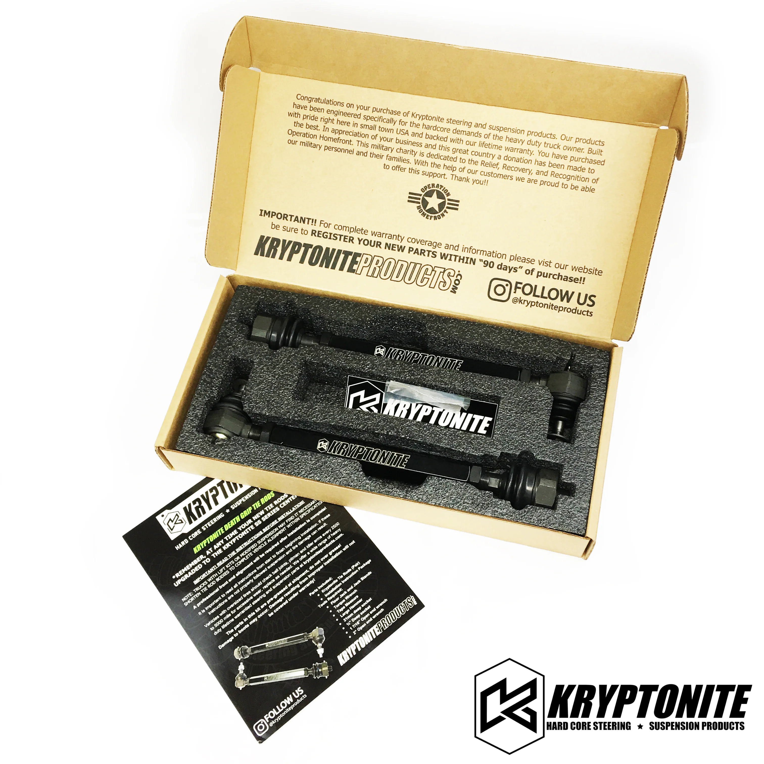 KRYPTONITE DEATH GRIP TIE RODS 1988-1999 - Image 3