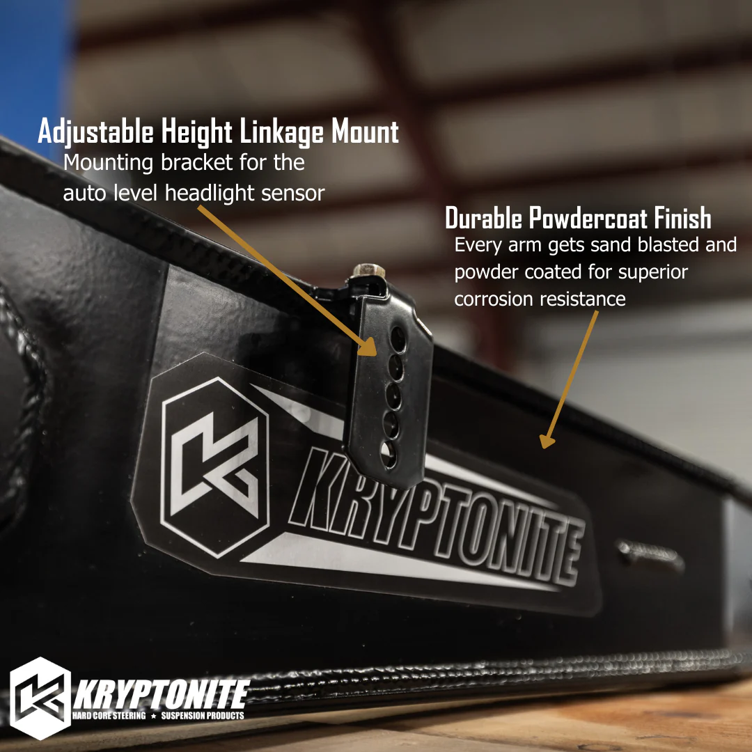 KRYPTONITE RADIUS ARM KIT FOR 2005-2025 FORD SUPER DUTY F250/F350/F450/F550 - Image 10