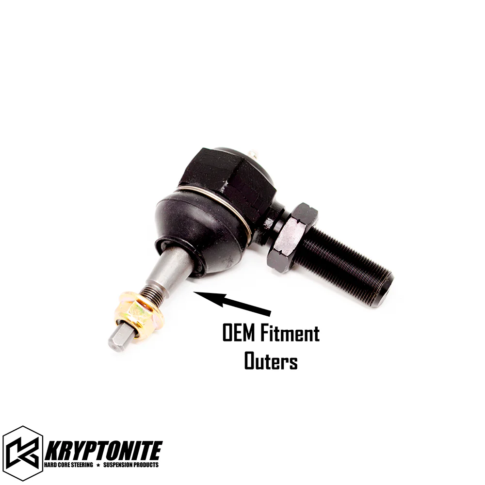 KRYPTONITE SS CENTER LINK AND TIE ROD PACKAGE FOR 2011–2025 CHEVY/GMC 2500HD/3500HD - Image 4