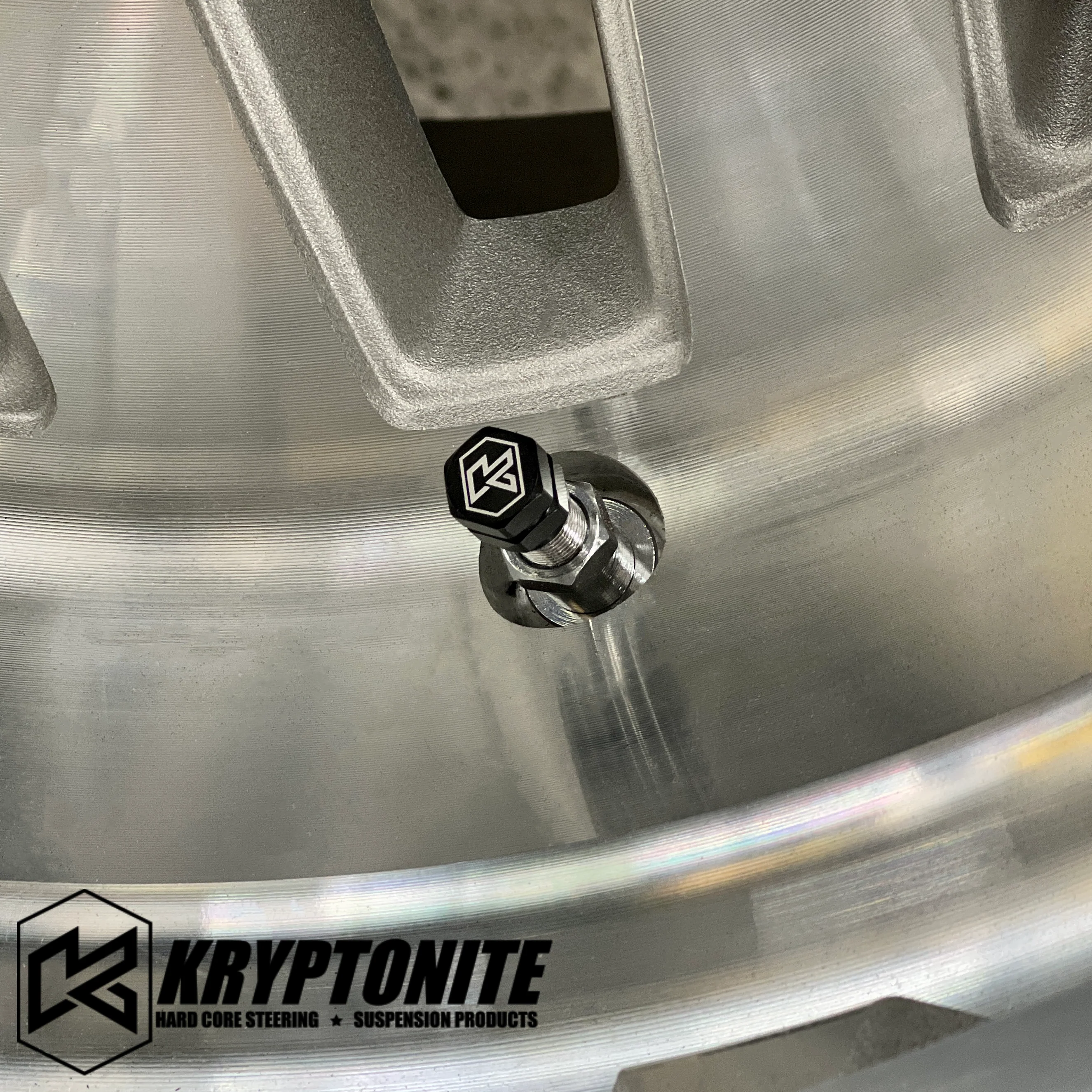 KRYPTONITE MACHINED ALUMINUM VALVE STEM CAPS FOR STANDARD SCHRADER VALVE - Image 3